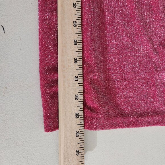 5 B Style Dress Pink Glittery Spaghetti Strap Slip Juniors Large - Picture 8 of 11